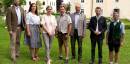 NÖ Jagdverband Runder Tisch 2024 - v.l.n.r.: Robin Sandfort (Capreolus), Rosemarie Wurm (Hegeringleiterin), Claudia Bieber (FIWI), Rudi Hoffmann (Niederwild-Versuchsrevier Deutsch-Haslau), Landesjägermeister-Stellvertreter Franz Hochholzer, NÖ Jagdverband-Geschäftsführer Leopold Obermair, Bezirksjägermeister-Stellvertreter Lukas Firmberger - © Peter Ujfalusi