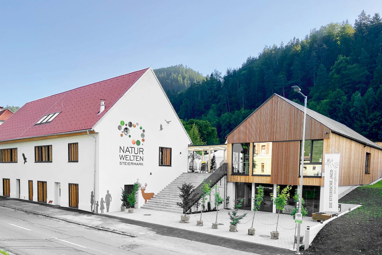 Modern und dennoch mit altem Flair präsentieren sich die Naturwelten Steiermark