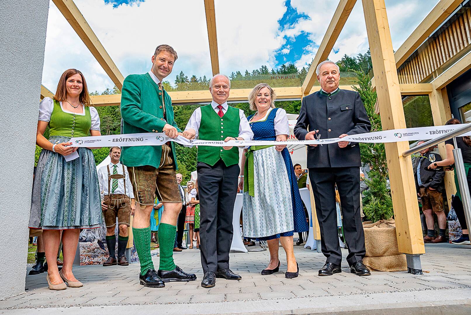 Eröffnung der Naturwelten Steiermark - Kürzlich wurden die Naturwelten Steiermark im Beisein zahlreicher Prominenz feierlich eröffnet.