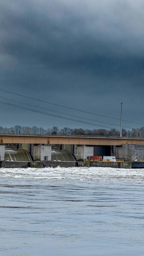 Hochwasser Wallsee - © Wolfgang Hauer