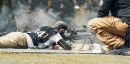 Steyr Challenge - Eine Disziplin ist es, drei Schüsse mit einer Steyr HS .50 auf eine 1.000 m entfernte Klappscheibe abzufeuern. - © Starkl!Film