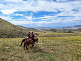Pferde sind für die Mongolen sehr wichtig, weshalb schon ab frühester Kindheit mit dem Reiten begonnen wird.