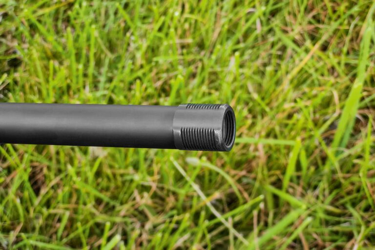 Mündungsgewinde der Beretta BRX1 mit Recknagel ERA LOC Schnellverschluss