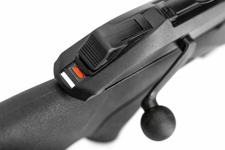 Sicherheitsmechanismus des Beretta BRX1 – Detailansicht des Spannschiebers