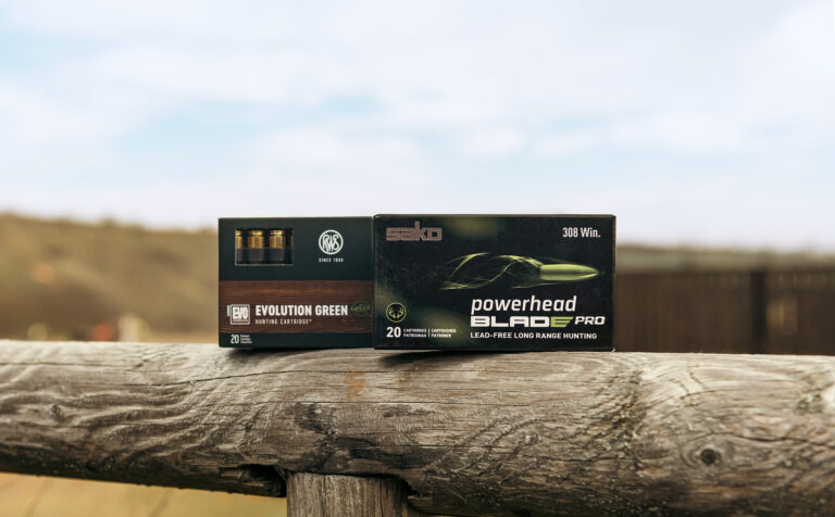 Für die Erklärung der Günstigsten Einschieß-Entfernung GEE wurde die bleifreie Laborierung aus dem Hause Sako – Powerhead Blade Pro – verwendet.